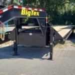 Big Tex 25GN 40' Heavy-Duty Gooseneck Trailer – Tandem Dual Axle, Black Steel Deck