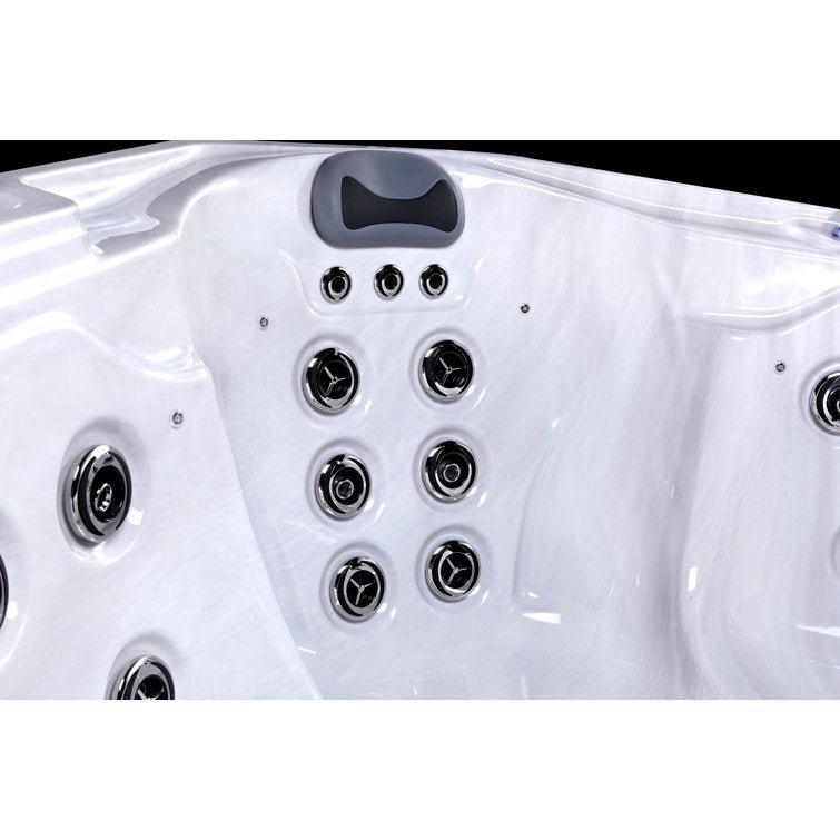 76 – Jet Acrylic Square Hot Tub with Ozonator - Image 5