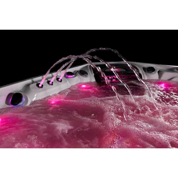 76 – Jet Acrylic Square Hot Tub with Ozonator - Image 12