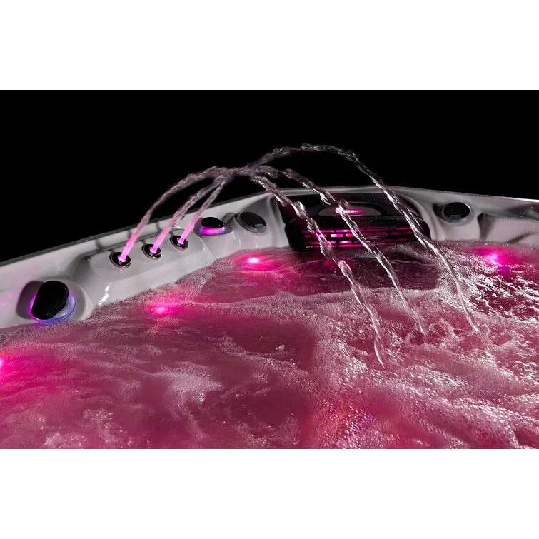 76 – Jet Acrylic Square Hot Tub with Ozonator - Image 12