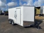 Spartan 7x12 Enclosed Cargo Trailer Tandem Axle – White Heavy-Duty Cargo Hauler SP7X12TA - Image 3