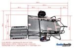Go! Series Dual Rail Ride-Up Folding Motorcycle Trailer Discounted - Image 3