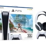 Sony PlayStation 5 PS5 Horizon Forbidden West Blu-ray Console Bundle with PULSE 3D Wireless Gaming Headset – Ultra HD Gaming System 1000032115/1000032000-3005688