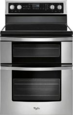 Whirlpool 6.7 Cu. Ft. Electric Double Oven Range with True Convection