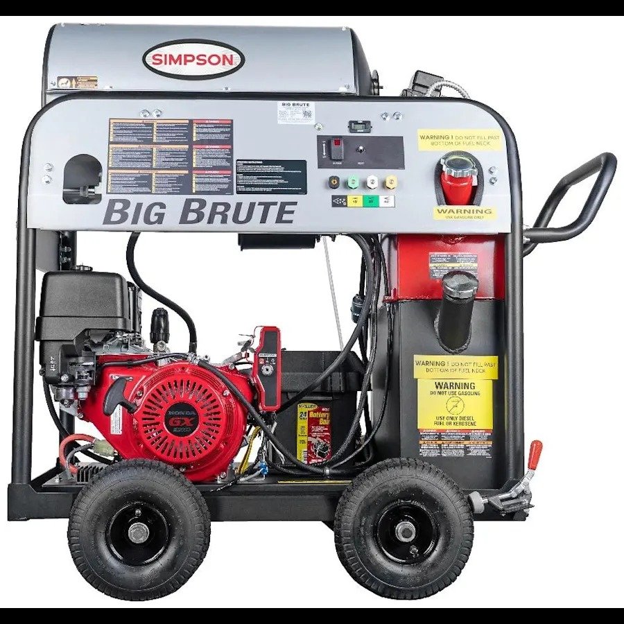 imgi_21_product2Fsimpson2Fsimpson-65106-5743830.jpg Simpson BB65106 Big Brute Professional 4000 PSI (Gas-Hot Water) Pressure Washer - UK Fast Gas - Image 1