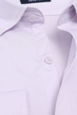 MICRO PATTERN OFFICE SHIRT-LT-PURPLE | Premium Quality Fashion Apparel - Image 2