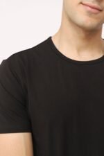 PREMIUM COTTON CREW NECK TEE-BLACK | Premium Quality Fashion Apparel - Image 6