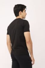 PREMIUM COTTON CREW NECK TEE-BLACK | Premium Quality Fashion Apparel - Image 5