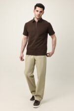 SMART FALL CASUAL BOTTOM-KHAKI | Premium Quality Fashion Apparel - Image 2