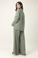 PURE FORM LOUNGE SET-GREEN | Premium Quality Fashion Apparel - Image 2