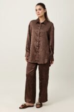 GRACE APPEARANCE CO_ORD-COFFEE | Premium Quality Fashion Apparel - Image 2
