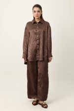 GRACE APPEARANCE CO_ORD-COFFEE | Premium Quality Fashion Apparel