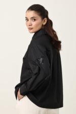 NATURE INSPIRED EMBRIODERD SHIRT-BLACK | Premium Quality Fashion Apparel - Image 6