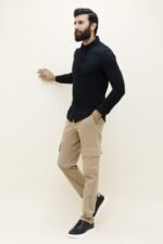 VERSA FIT MEN'S SHIRT-BLACK | Premium Quality Fashion Apparel - Image 4