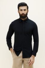 VERSA FIT MEN'S SHIRT-BLACK | Premium Quality Fashion Apparel