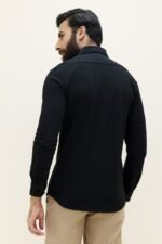 VERSA FIT MEN'S SHIRT-BLACK | Premium Quality Fashion Apparel - Image 2