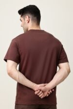 MEN SOLID HALF SLEEVE-COFFEE | Premium Quality Fashion Apparel - Image 8