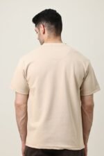 MEN SOLID HALF SLEEVE-BEIGE | Premium Quality Fashion Apparel - Image 7