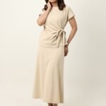 POISED LUXURIOUS PREMIUM CO_ORD-BEIGE | Premium Quality Fashion Apparel