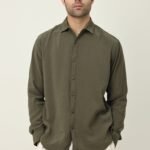 PRIME SMART SHIRT-OLIVE | Premium Quality Fashion Apparel