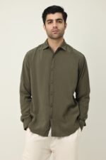 PRIME SMART SHIRT-OLIVE | Premium Quality Fashion Apparel