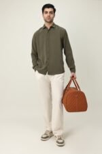 PRIME SMART SHIRT-OLIVE | Premium Quality Fashion Apparel - Image 3