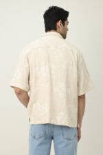 ZENRO PURE FORM SUMMER SHIRT-BEIGE | Premium Quality Fashion Apparel - Image 4