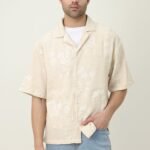 ZENRO PURE FORM SUMMER SHIRT-BEIGE | Premium Quality Fashion Apparel