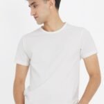 PREMIUM COTTON CREW NECK TEE-WHITE | Premium Quality Fashion Apparel