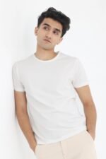 PREMIUM COTTON CREW NECK TEE-WHITE | Premium Quality Fashion Apparel - Image 4