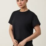 PURE MOTION SHORT T-SHIRT-BLACK | Premium Quality Fashion Apparel