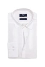 MICRO PATTERN OFFICE SHIRT-OFF/WHT | Premium Quality Fashion Apparel