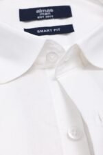 MICRO PATTERN OFFICE SHIRT-OFF/WHT | Premium Quality Fashion Apparel - Image 2