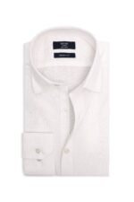 MICRO PATTERN OFFICE SHIRT-WHT | Premium Quality Fashion Apparel