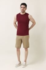 PUREFIT BASIC TANK-MAROON | Premium Quality Fashion Apparel - Image 3