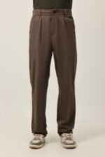 SMART FALL CASUAL BOTTOM-BROWN | Premium Quality Fashion Apparel