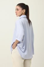 MAJESTIC FALL CASUAL SHIRT-SKY/BLU | Premium Quality Fashion Apparel - Image 4
