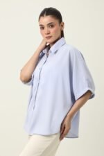 MAJESTIC FALL CASUAL SHIRT-SKY/BLU | Premium Quality Fashion Apparel - Image 6