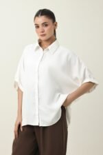 MAJESTIC FALL CASUAL SHIRT-WHITE | Premium Quality Fashion Apparel - Image 9