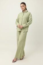 MODEST COMFORT CO_ORD SET-GREEN | Premium Quality Fashion Apparel - Image 4