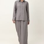 MODEST COMFORT CO_ORD SET-GREY | Premium Quality Fashion Apparel