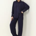 REGAL EASE CO ORD-NAVY | Premium Quality Fashion Apparel