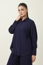 REGAL EASE CO ORD-NAVY | Premium Quality Fashion Apparel - Image 4
