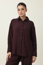 REGAL EASE CO ORD-COFFEE | Premium Quality Fashion Apparel - Image 5