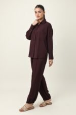 REGAL EASE CO ORD-COFFEE | Premium Quality Fashion Apparel - Image 2