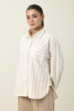 NOBLE TOUCH SHIRT-BEIGE | Premium Quality Fashion Apparel