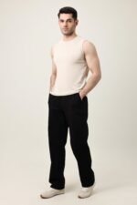 PURE FORM MUSCLE TEE-BEIGE | Premium Quality Fashion Apparel - Image 2