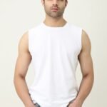 PURE FORM MUSCLE TEE-WHITE | Premium Quality Fashion Apparel