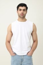 PURE FORM MUSCLE TEE-WHITE | Premium Quality Fashion Apparel