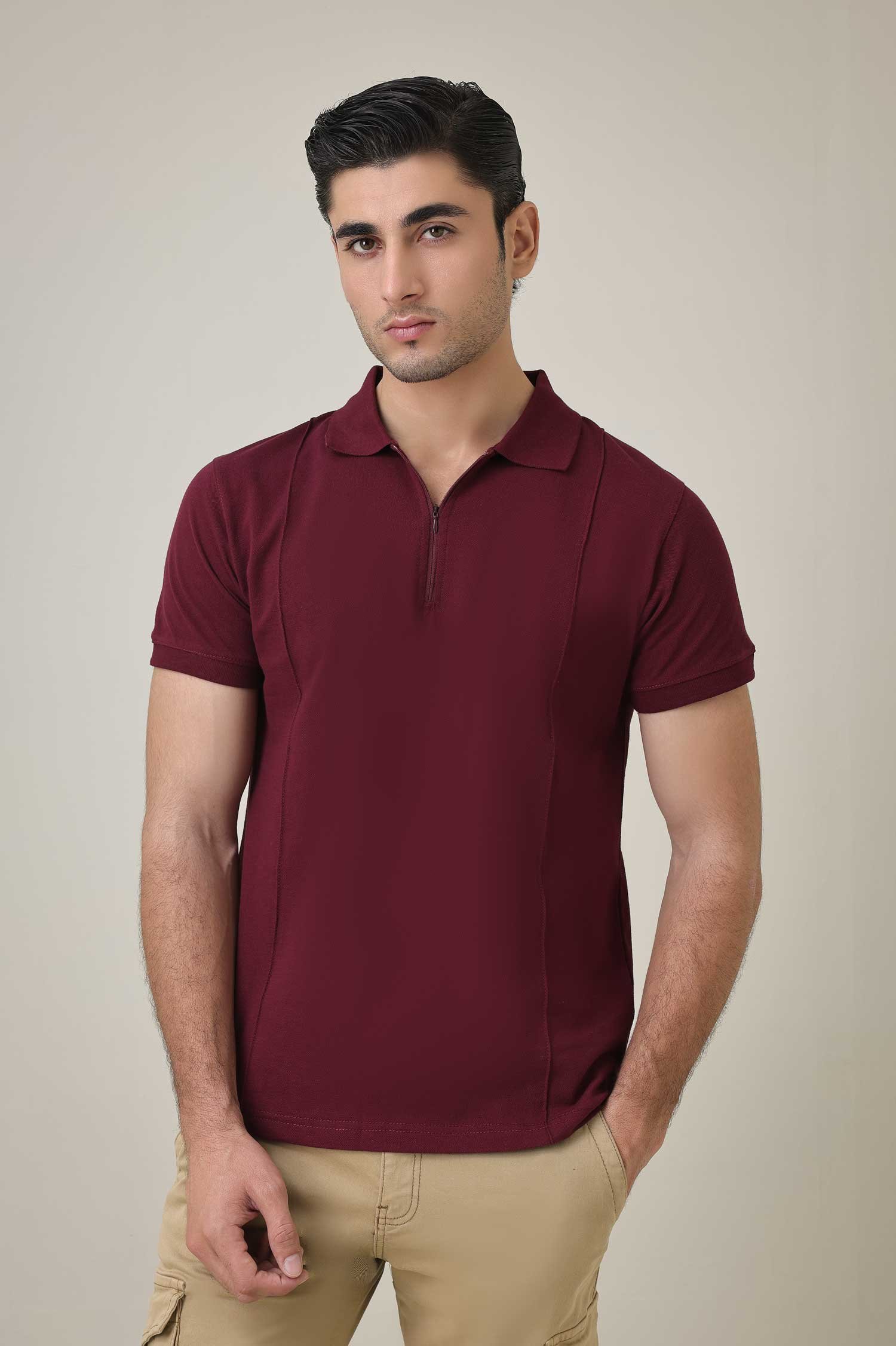 STM54_8-1 NEOTONE ACTIVE POLO-BURGUNDY | Premium Quality Fashion Apparel - Image 1